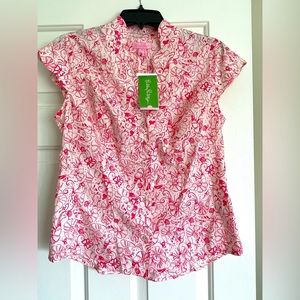 NWT LILLY PULITZER KACEY TOP SIZE 10